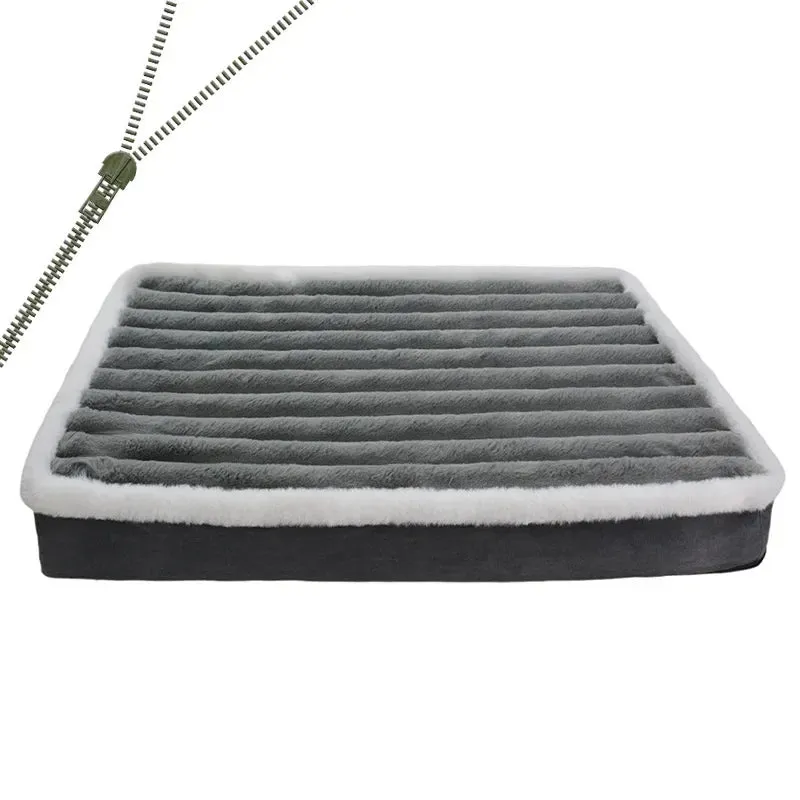 Orthopedic Dog Bed with Plush Cover – Comfort & Support