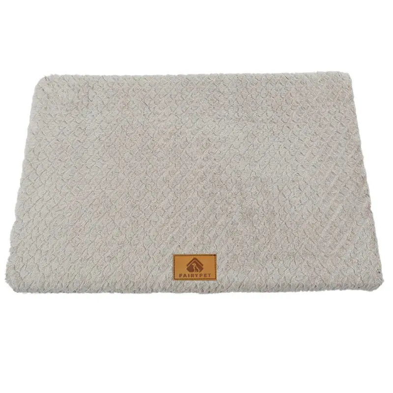 Orthopedic Dog Bed with Plush Cover – Comfort & Support