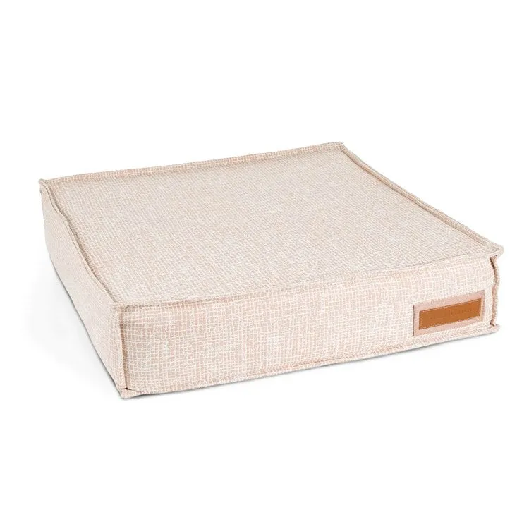 Orthopedic Lounger Large Pet Bed - Puppy Belly Pink