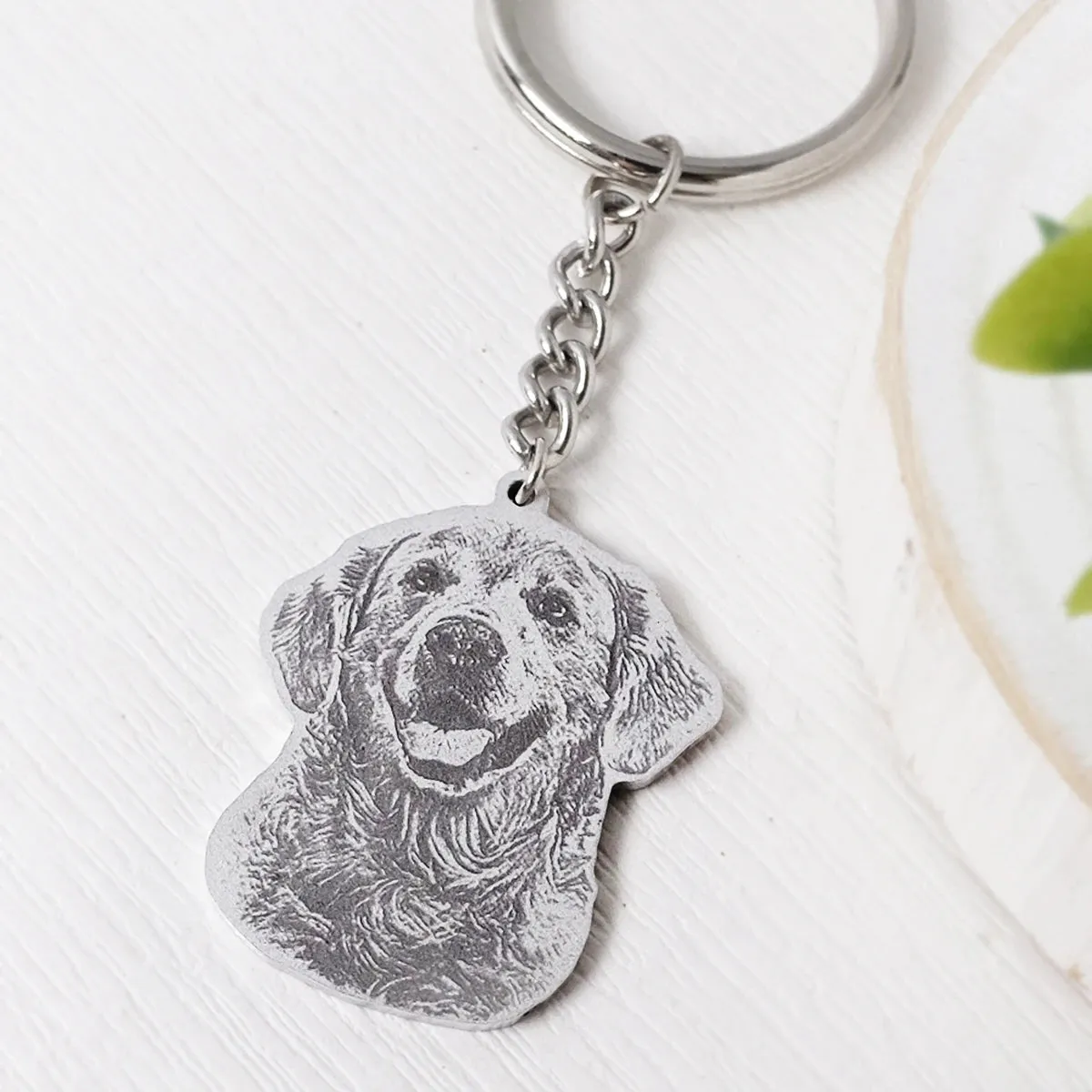 Personalized Pet Photo Keychain