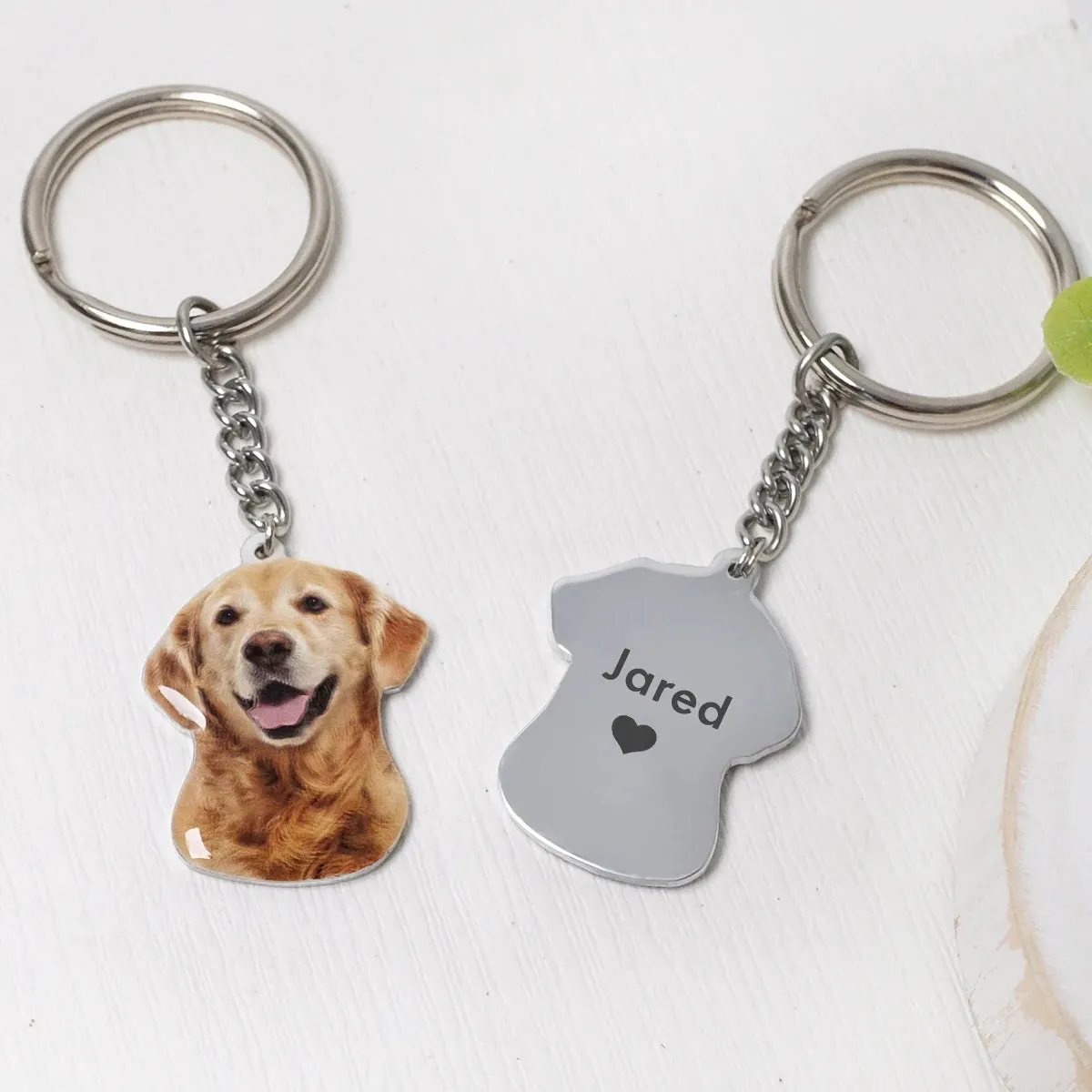 Personalized Pet Photo Keychain