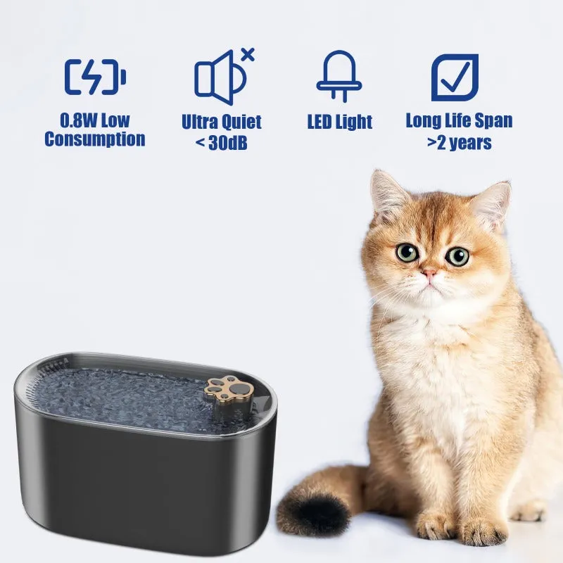 Pet Filtered Water Fountain Dispenser