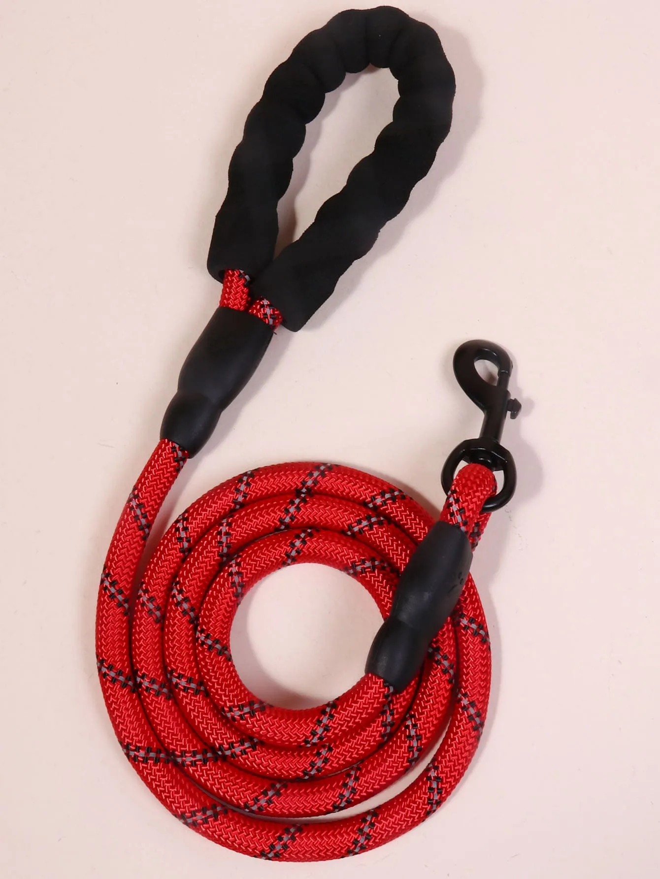 Pet Leash With Reflective Comfortable Padded Handle