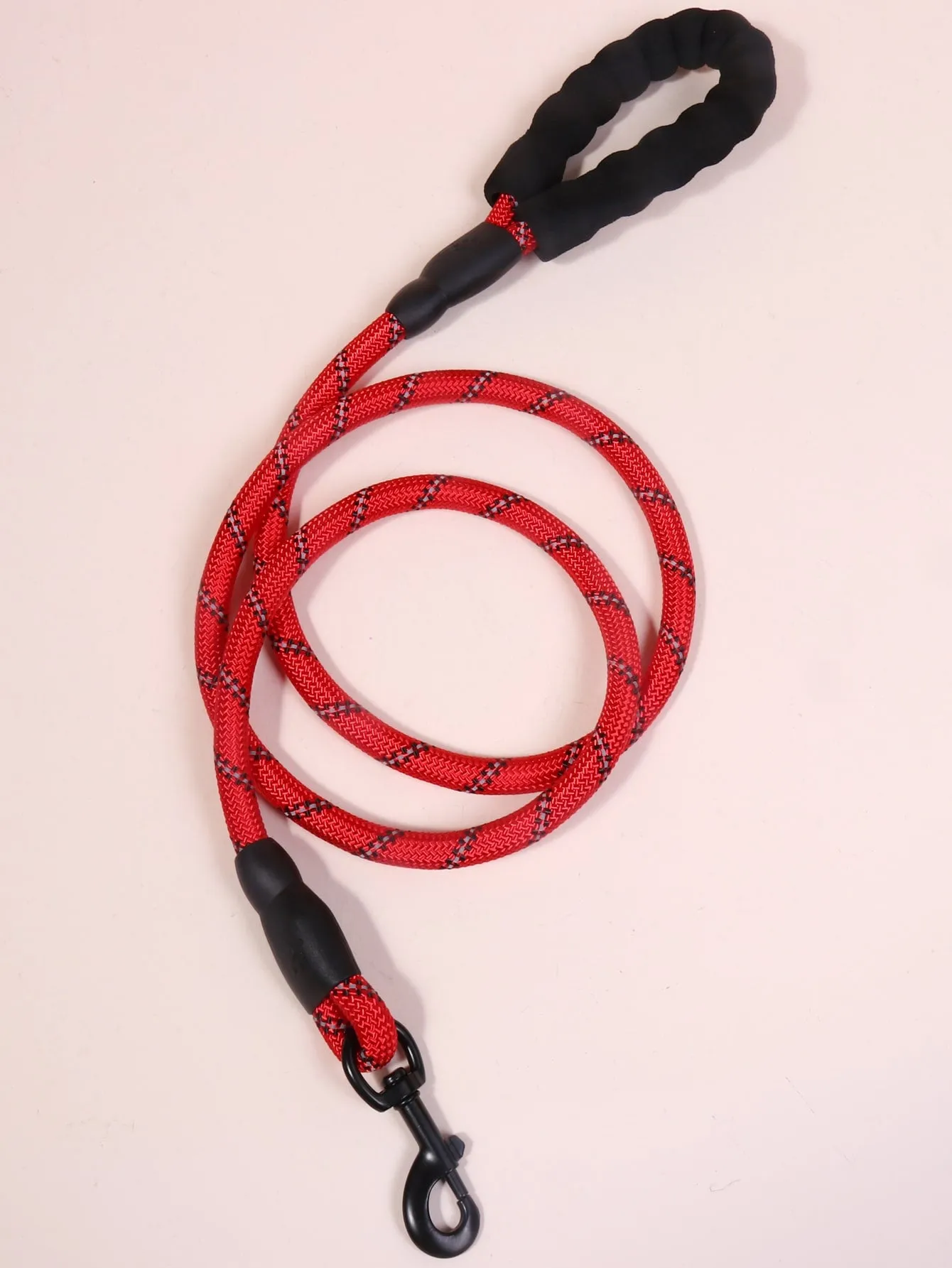 Pet Leash With Reflective Comfortable Padded Handle