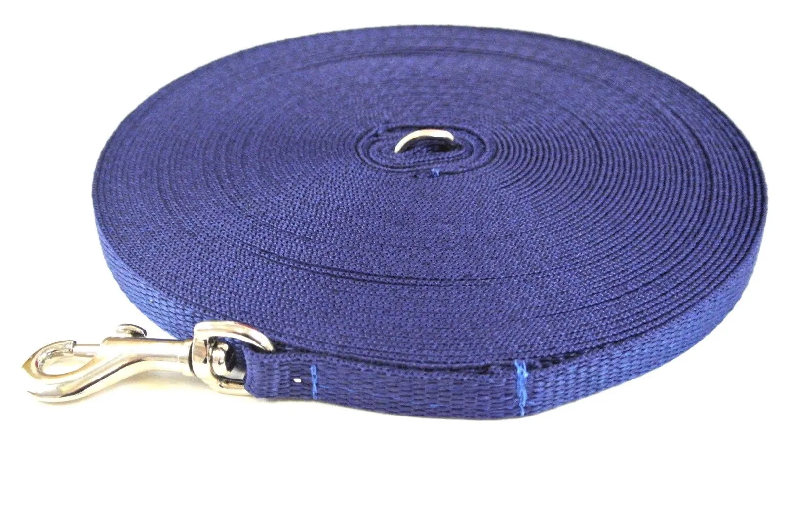 Puppy Dog Training Leads In 19 Colours 13mm Webbing 30ft - 100ft Long Leash