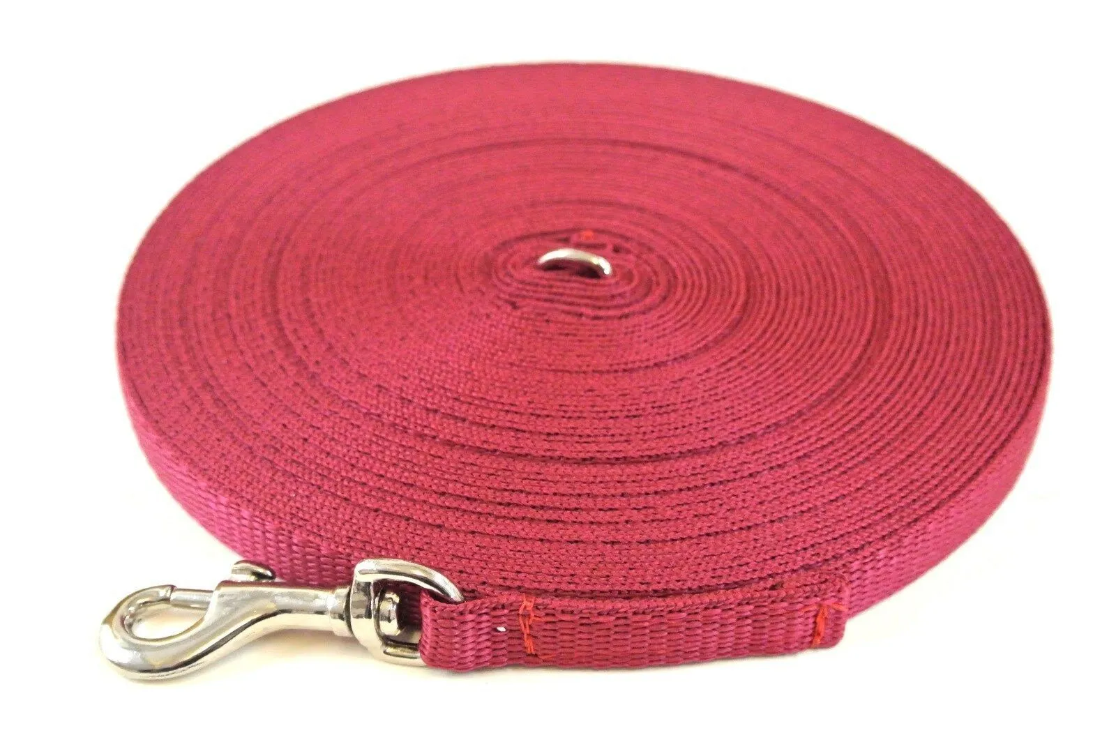 Puppy Dog Training Leads In 19 Colours 13mm Webbing 30ft - 100ft Long Leash