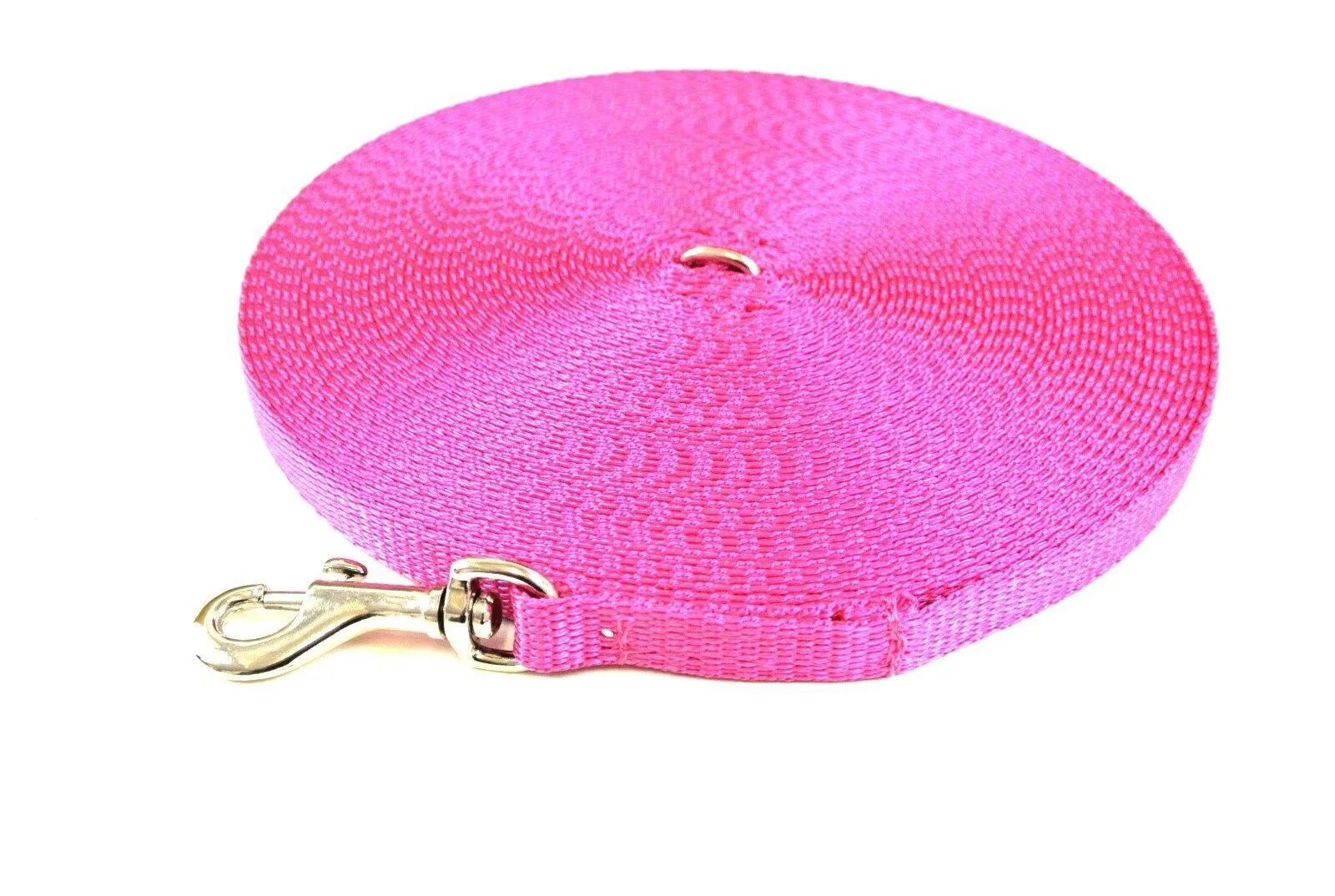 Puppy Dog Training Leads In 19 Colours 13mm Webbing 30ft - 100ft Long Leash