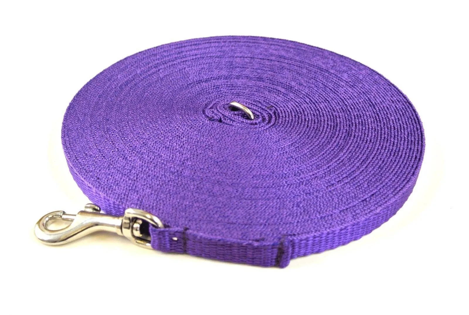 Puppy Dog Training Leads In 19 Colours 13mm Webbing 5ft - 25ft Long Leash
