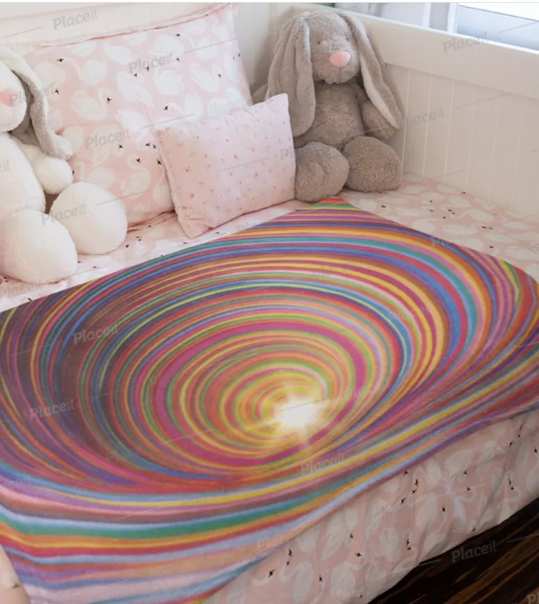 rainbow Play Mat , Carpet/Rug/Pet Feeding Mat/ Christmas/Thanksgiving/Housewarming/Baby Shower/Anniversary Gifts