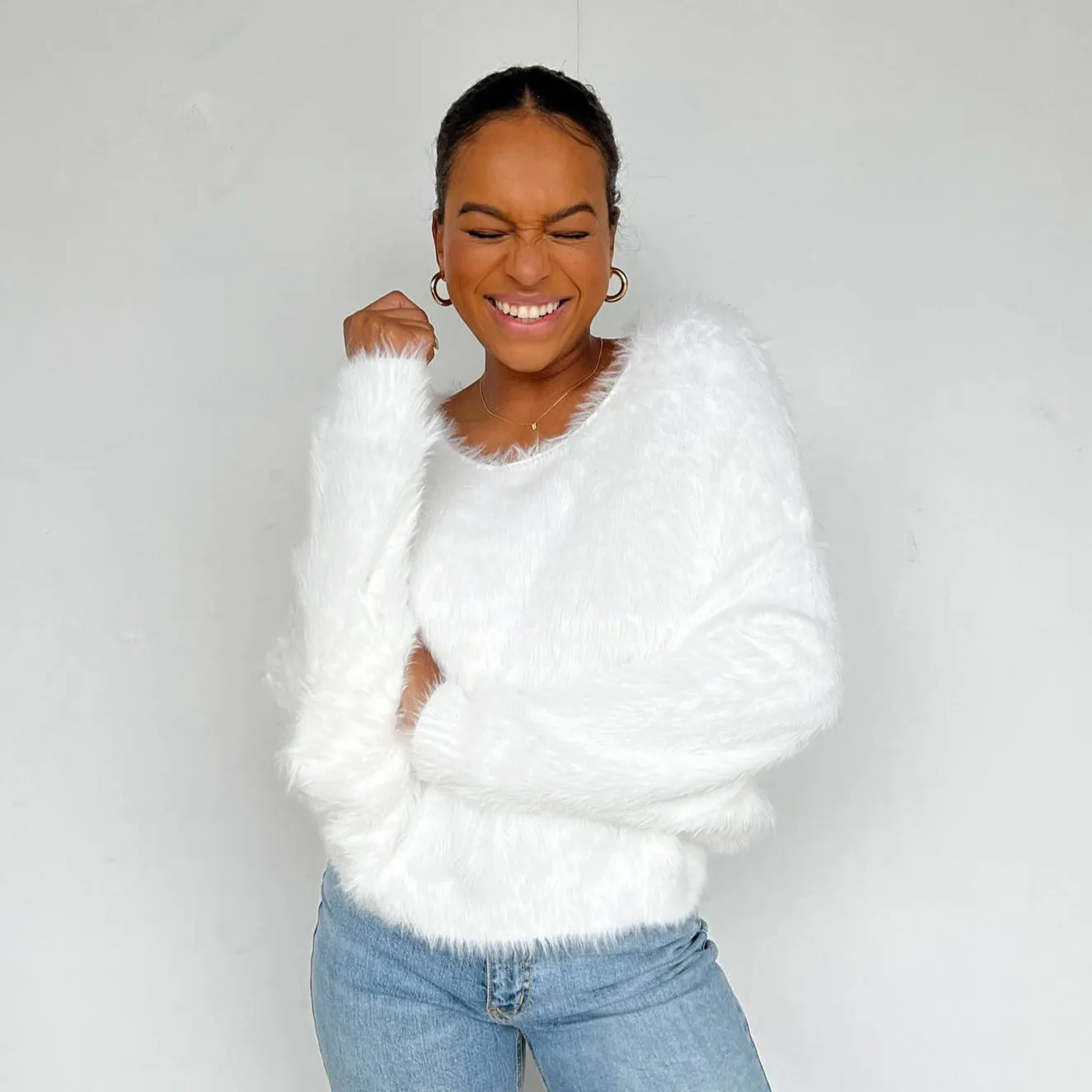Snow Falling Sweater