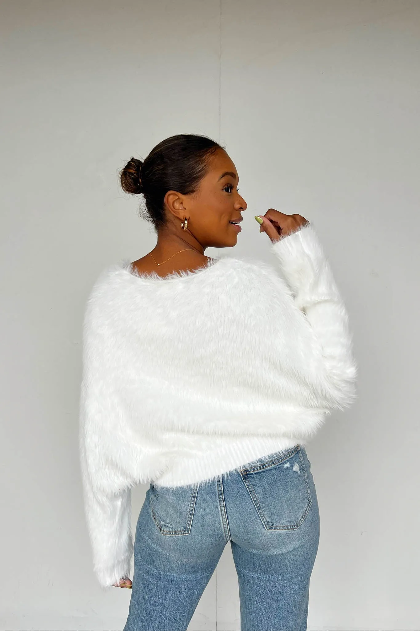 Snow Falling Sweater