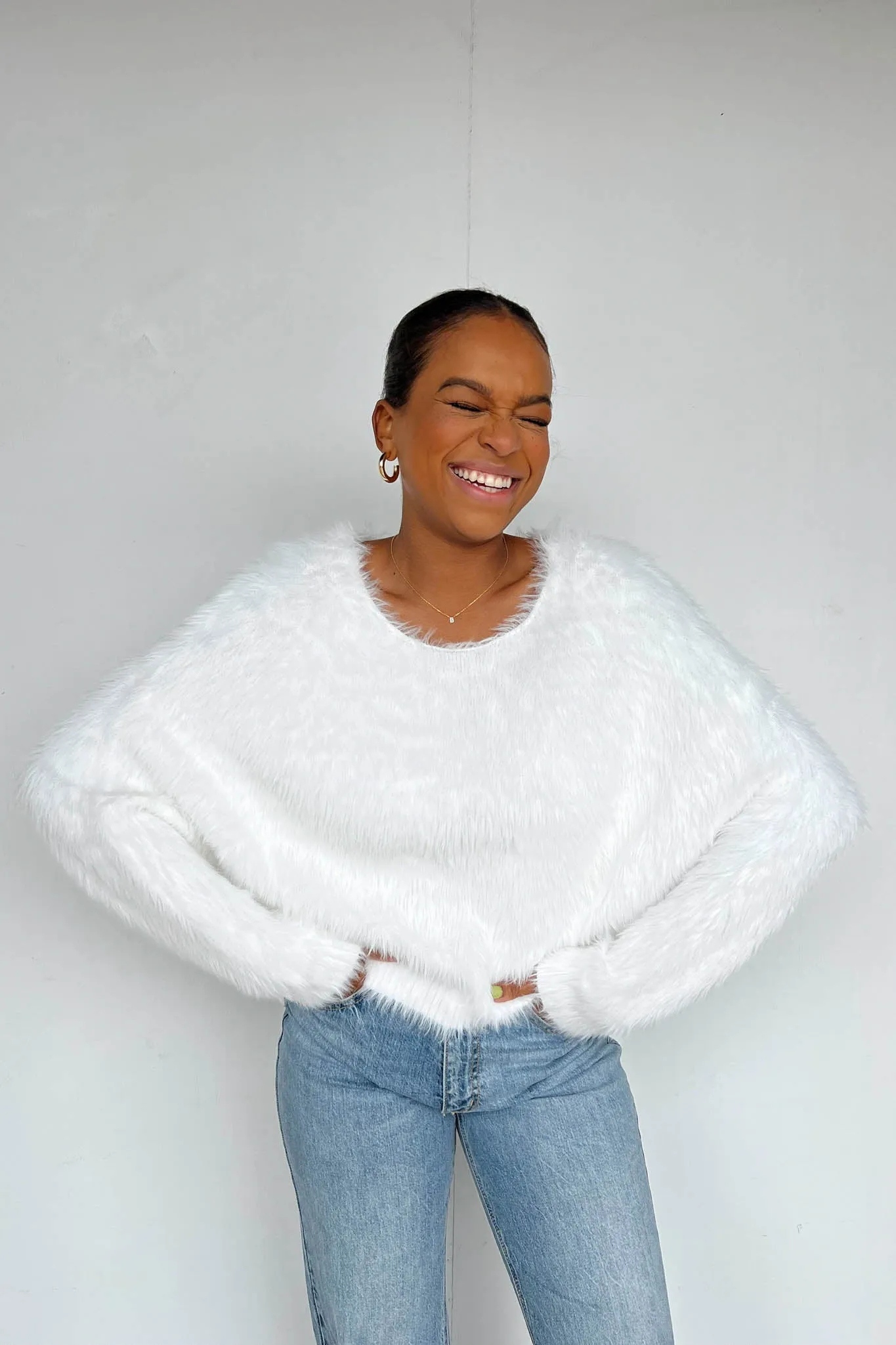 Snow Falling Sweater