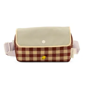 Sticky Lemon Fanny Pack Gingham Special Edition, Cherry Red/Grape/Gingham