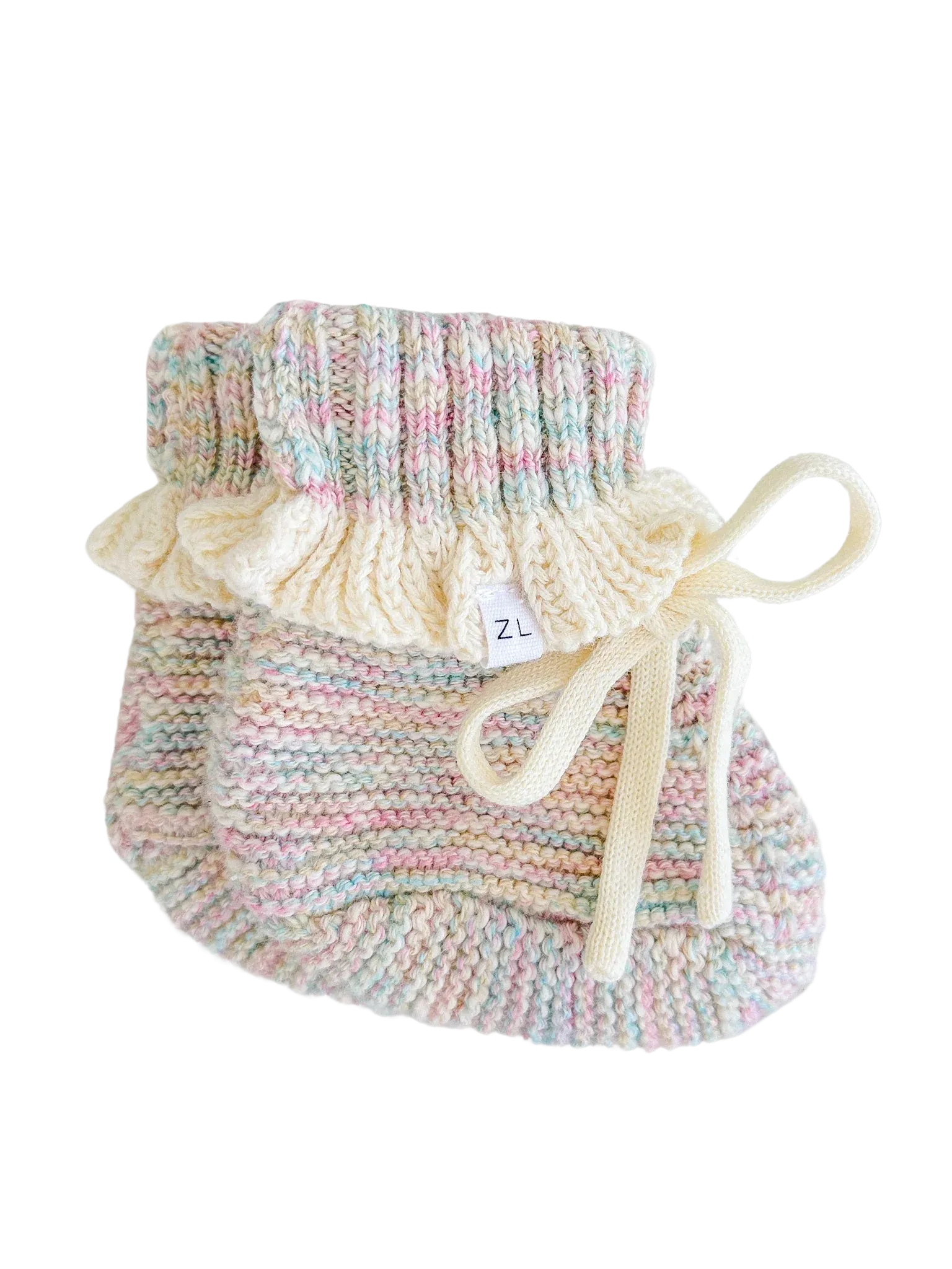 Ziggy Lou - Knit Booties (Sprinkle)